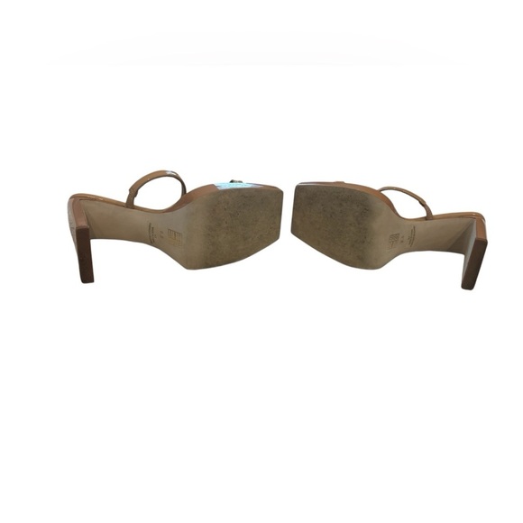 Jeffrey Campbell Women’s The Hustler Nude Platform Heel Sandal. Size 8.5 - Picture 6 of 7